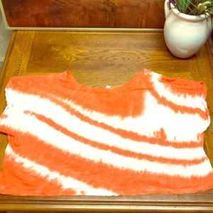 Tie dyed crop top